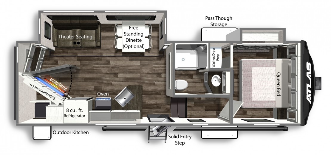 2022 DUTCHMEN ATLAS 2502REF RV12 76184 image number 0