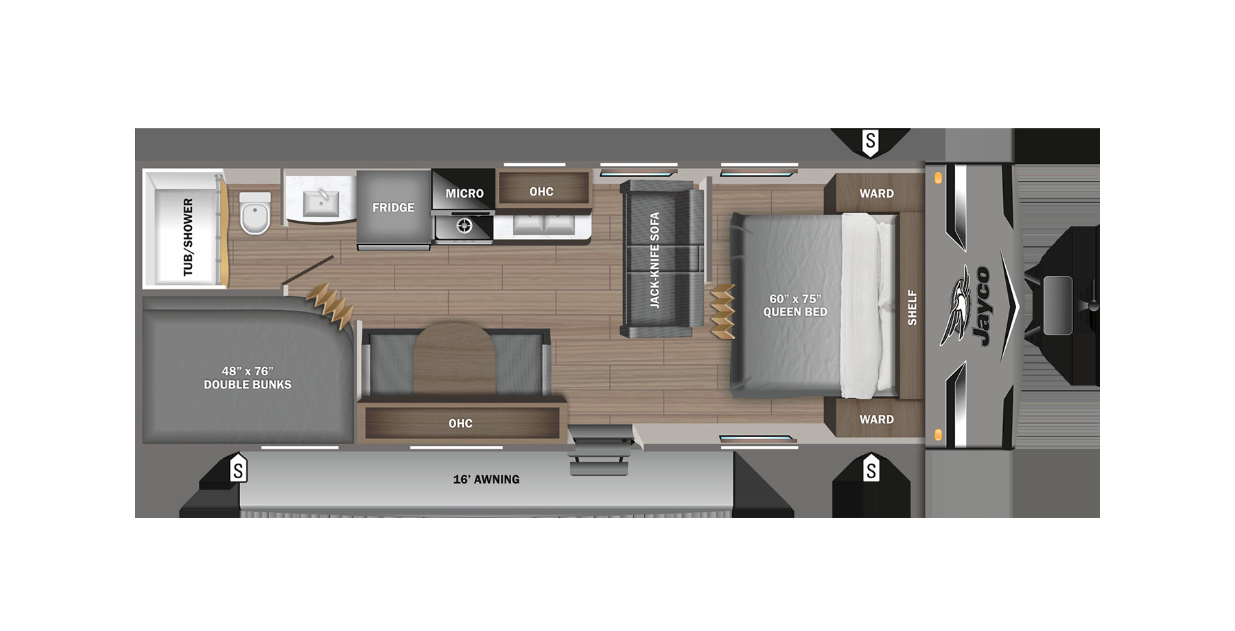 2024 JAYCO JAY FLIGHT 264BHW