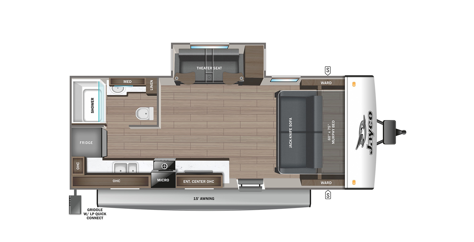 2024 JAYCO FEATHER 19MRK