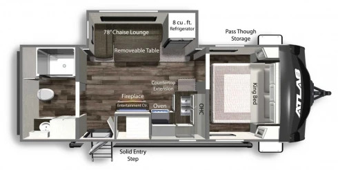 2023 DUTCHMEN ATLAS 2202RB, , floor-plans-day image number 0