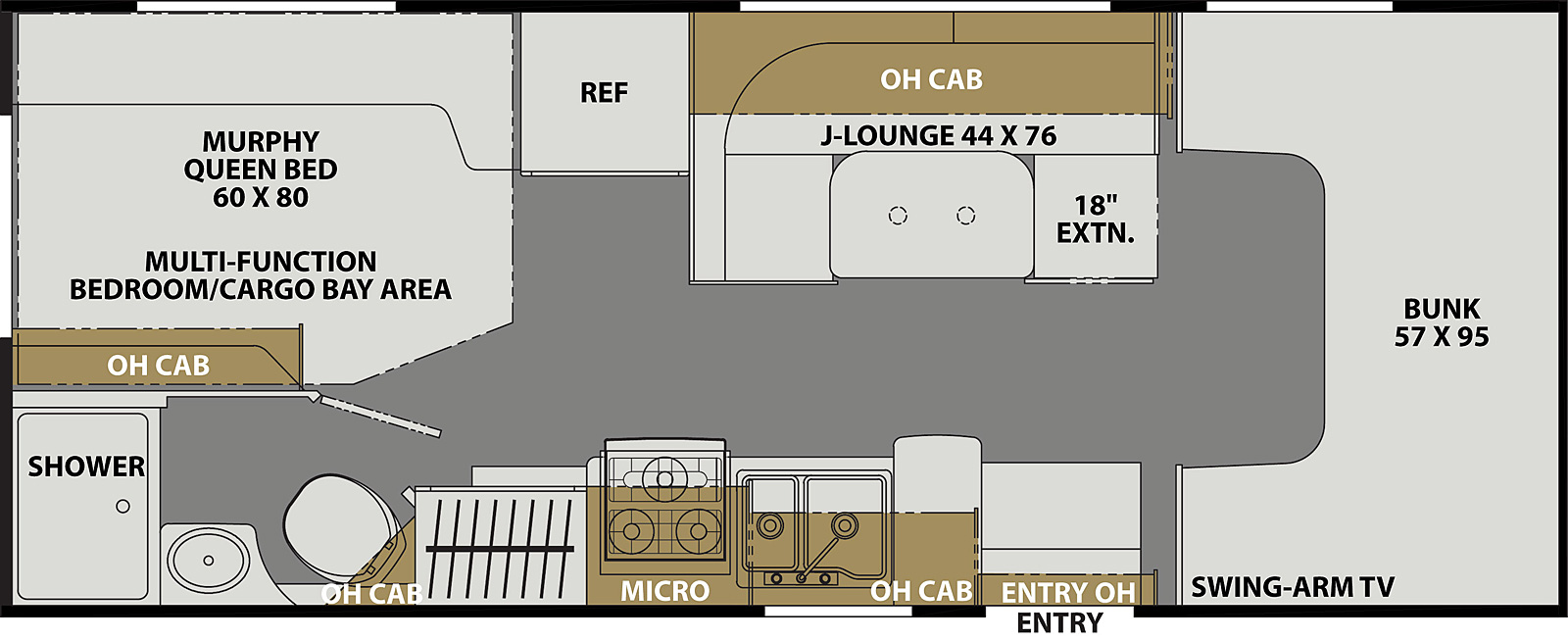 2023 COACHMEN FREELANDER 22XG