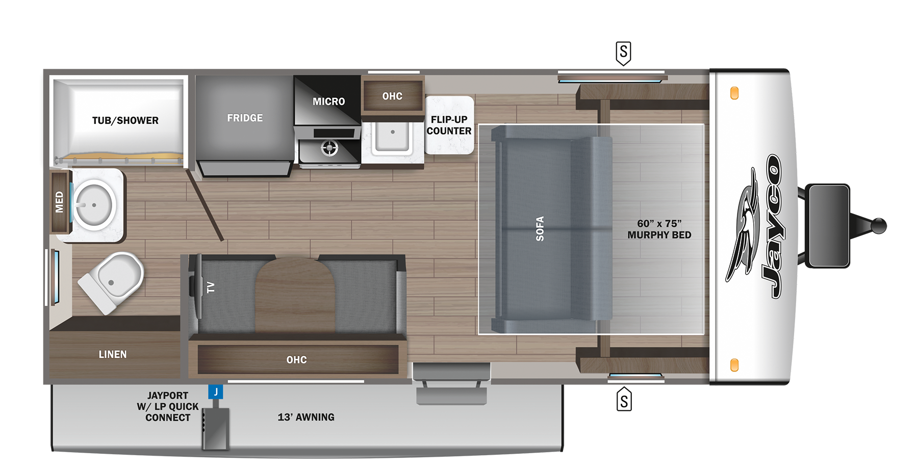 2024 JAYCO MICRO 173MRB