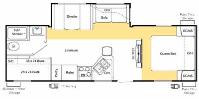 2010 KEYSTONE SPRINTER 26BH