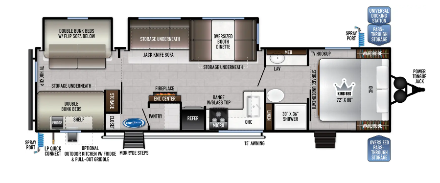 2024 EAST TO WEST RV DELLA TERRA 312BH