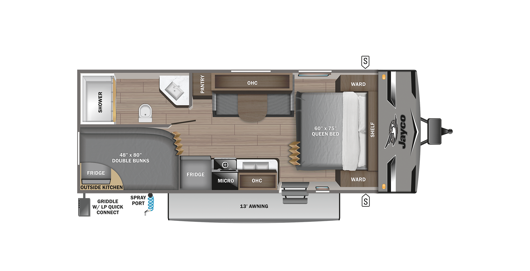 2024 JAYCO JAY FLIGHT 224BHW