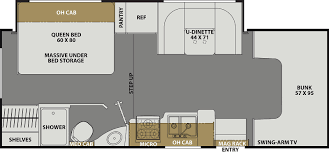 2023 COACHMEN FREELANDER 23FS, , floor-plans-day image number 0